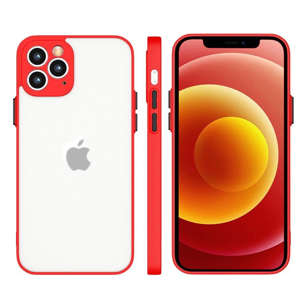 Milky Case Silicone Flexible Translucent Case til Xiaomi Redmi 9T Red