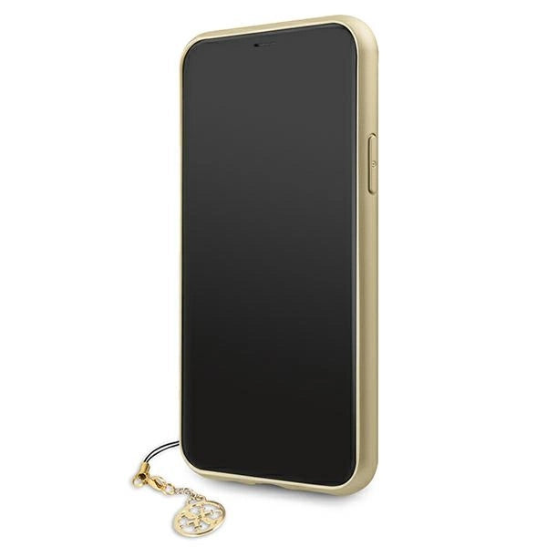Guess GUHCN61GF4GGR iPhone 11 6.1" / Xr grå/grå hard case 4G Charms Collection