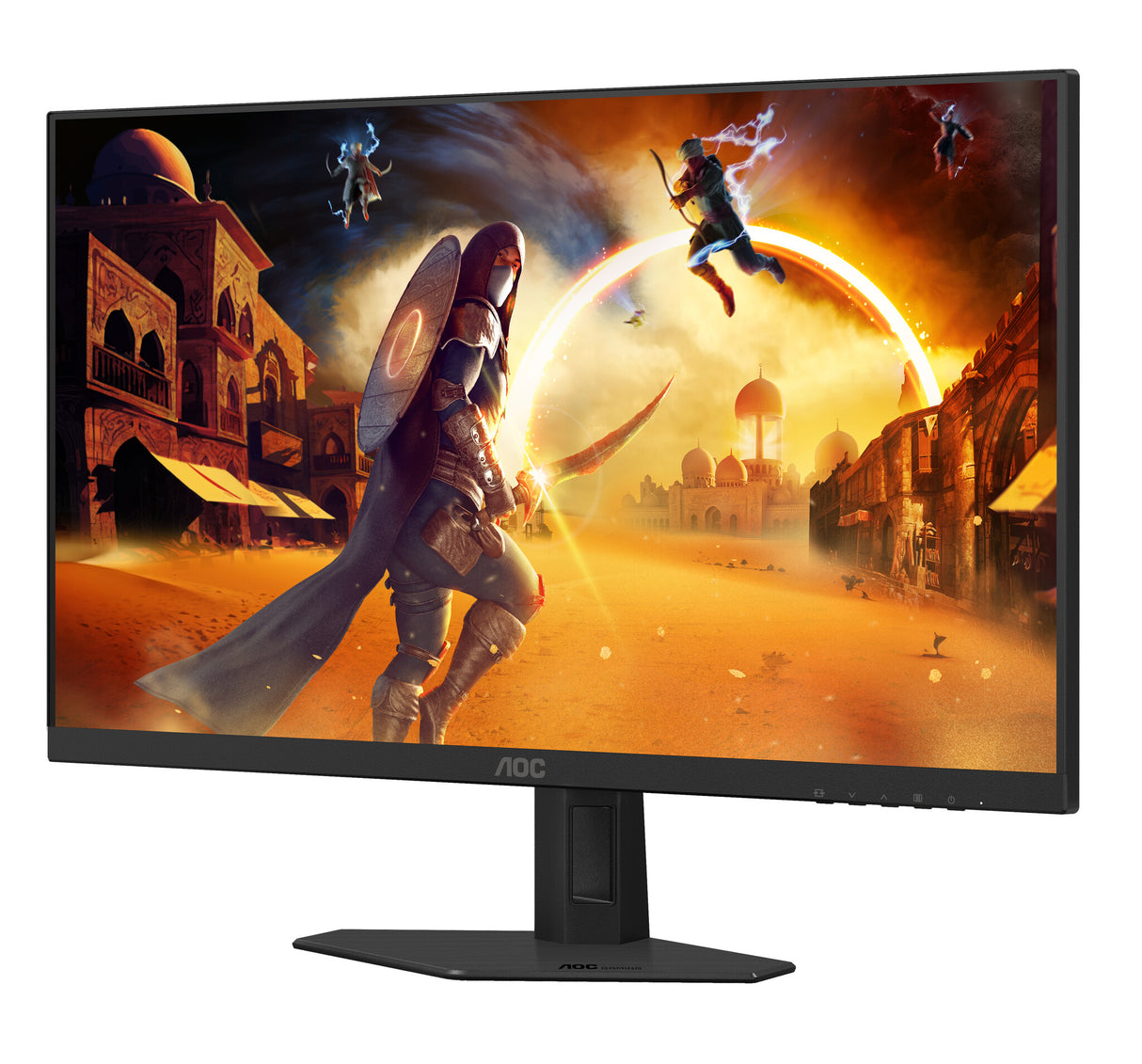 AOC G4 27G4HRE computerskærm 68,6 cm (27") 1920 x 1080 pixel Fuld HD LED Sort, Rød