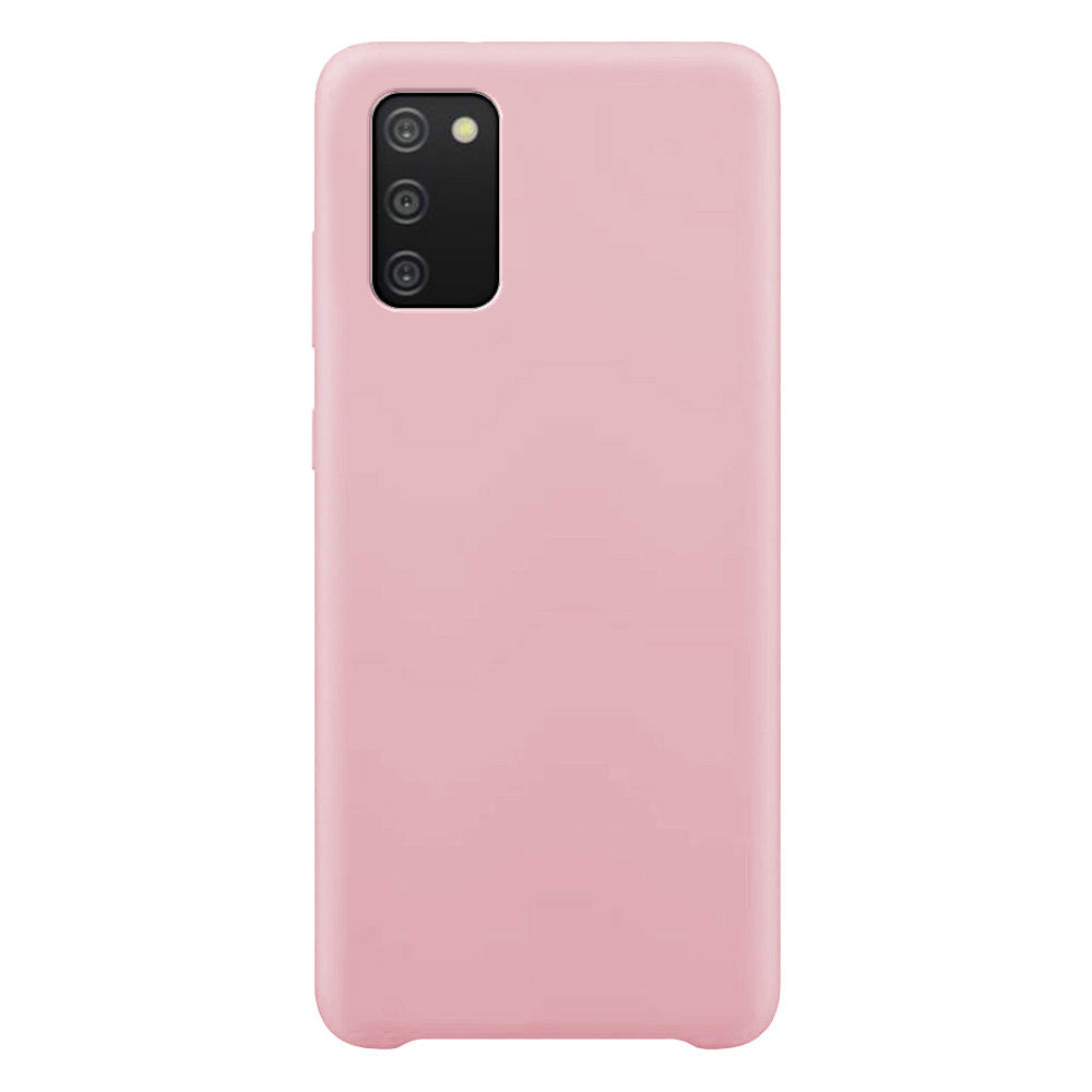 Silicone Case Soft Flexible Rubber Cover til Samsung Galaxy A03s pink