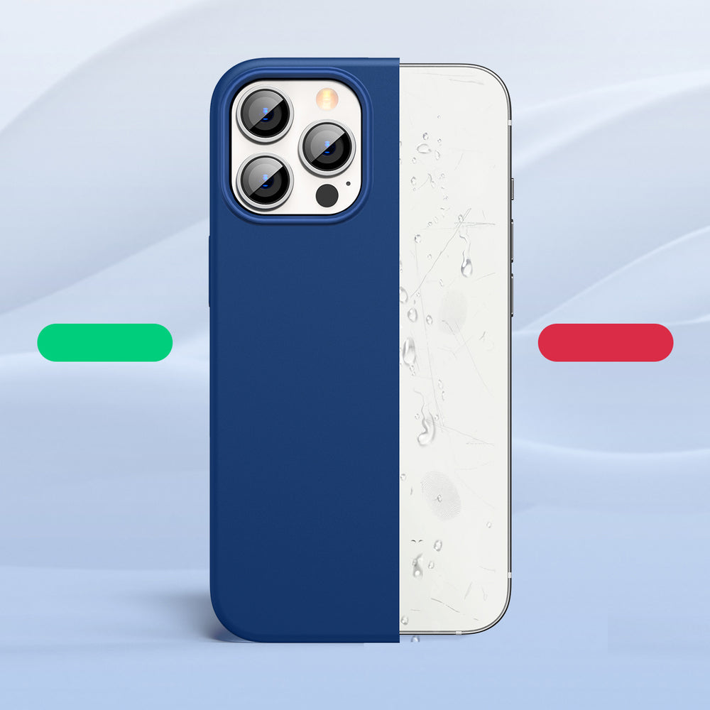 Ugreen beskyttende silikone Case gummi fleksible silikone cover til iPhone 13 Pro blå