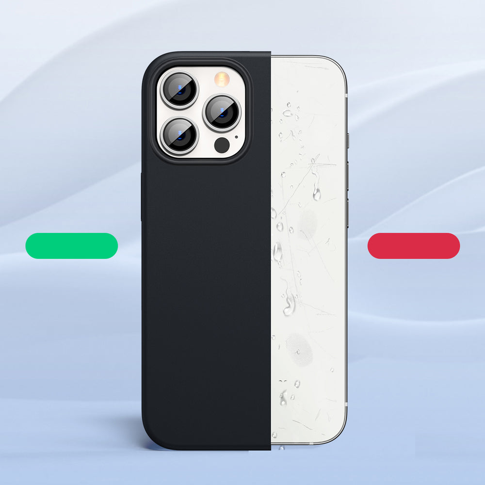 Ugreen beskyttende silikone Case gummi fleksible silikone cover til iPhone 13 Pro Max sort
