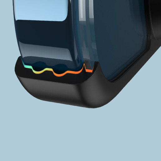 Ugreen Fusion Kickstand Case iPhone 13 Pro Hard Cover med Gel Frame og Stand sort (90153)