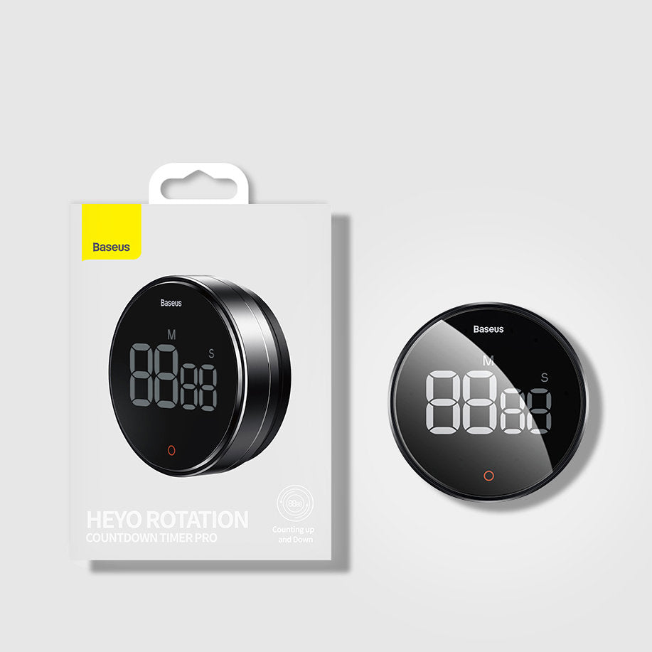Baseus Heyo Pro rotary timer electronic timer gray (FMDS000013)