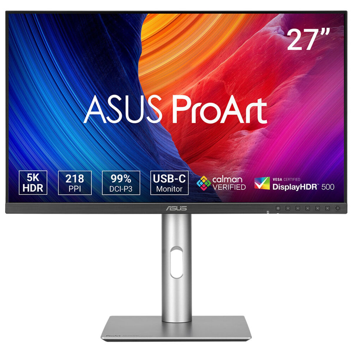 ASUS ProArt PA27JCV 27 IPS 5120 x 2880 (5K) HDMI DisplayPort USB-C 60Hz Dockingskærm
