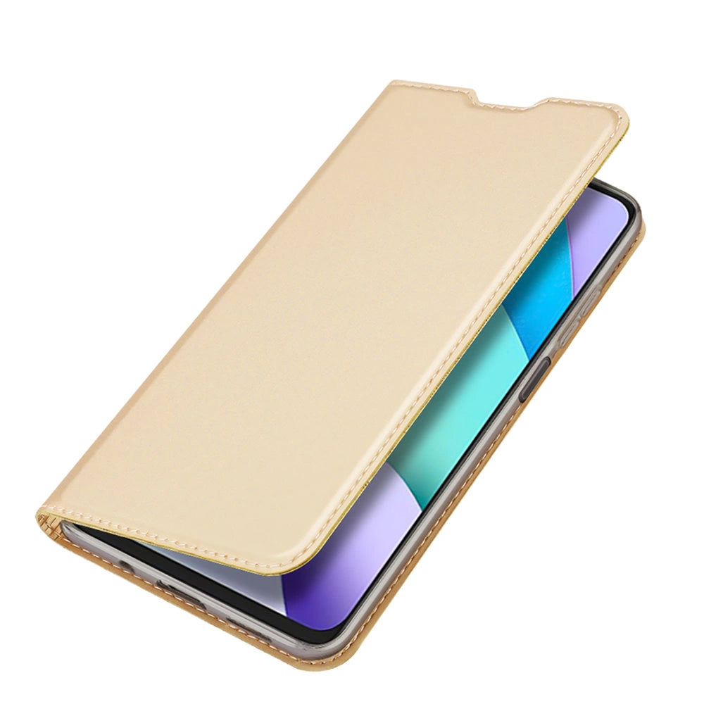 Dux Ducis Skin Pro Bookcase type kuffert til Xiaomi Redmi 10 guld