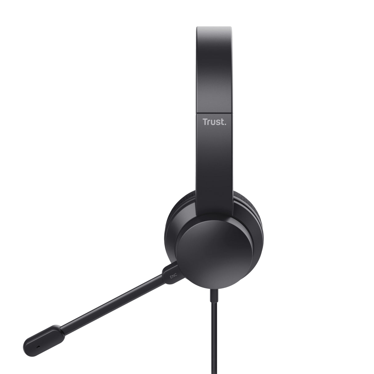 Trust HS-260 Headset Ledningsført Halsbånd Kontor/Callcenter USB Type-A Sort