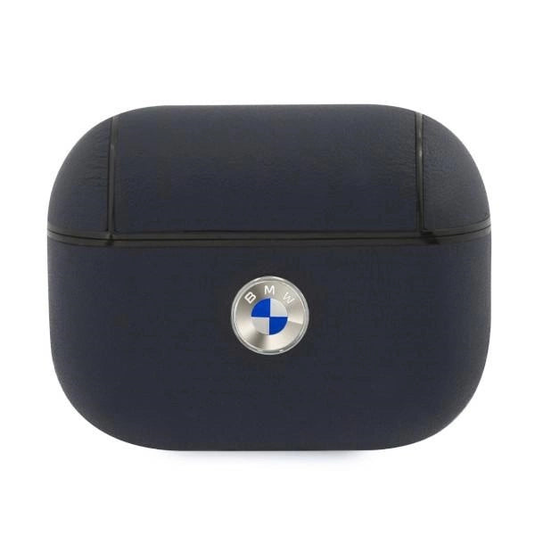 BMW BMAPSSLNA AirPods Pro cover granat/navy Geniune læder sølv logo