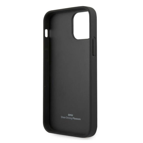 Etui BMW BMHCP12MRSPPR iPhone 12/12 Pro 6,1" rød/rød hårdkasse Læder Curve Perforat