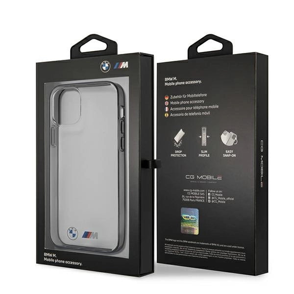 Etui BMW BMHCP12SMBTOK iPhone 12 mini 5,4" gennemsigtig hardcase Sandblast
