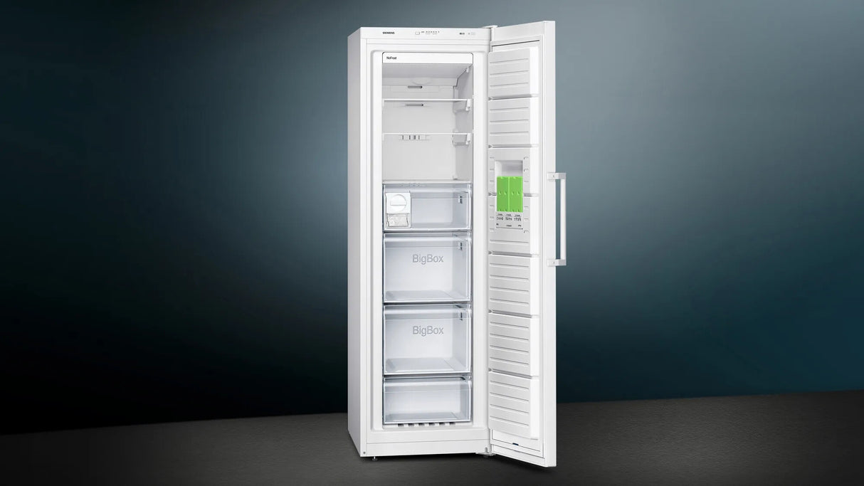 Siemens iQ300 GS36NGWEV fryser Stående fryser Fritstående 242 L Hvid