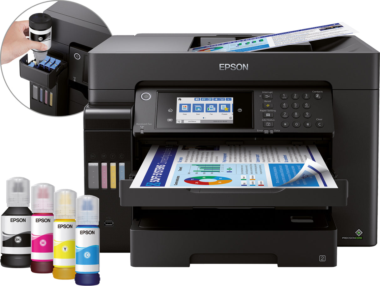 Epson EcoTank ET-16650 Inkjet A3 4800 x 1200 dpi 32 sider pr. minut Wi-Fi