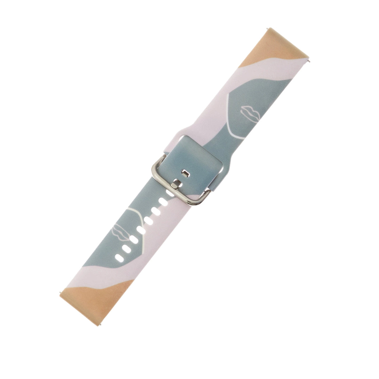 Strap Moro til Samsung Galaxy Watch 45 / 46 / 47 mm silikone armbånd ur band - mønster 17