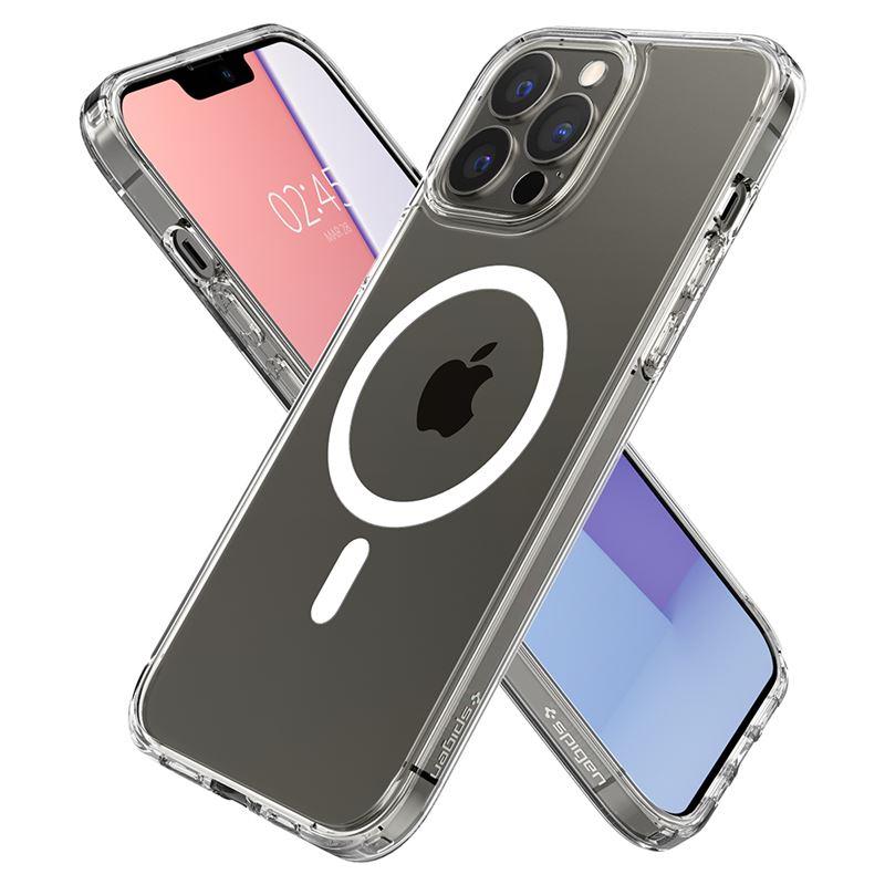 Spigen Ultra Hybrid Mag Case med MagSafe til iPhone 13 Pro - hvid