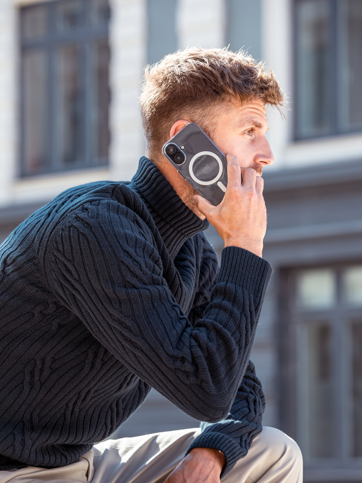 dbramante1928 Iceland Ultra D3O MagSafe mobiltelefon etui 17 cm (6.7") Cover Transparent