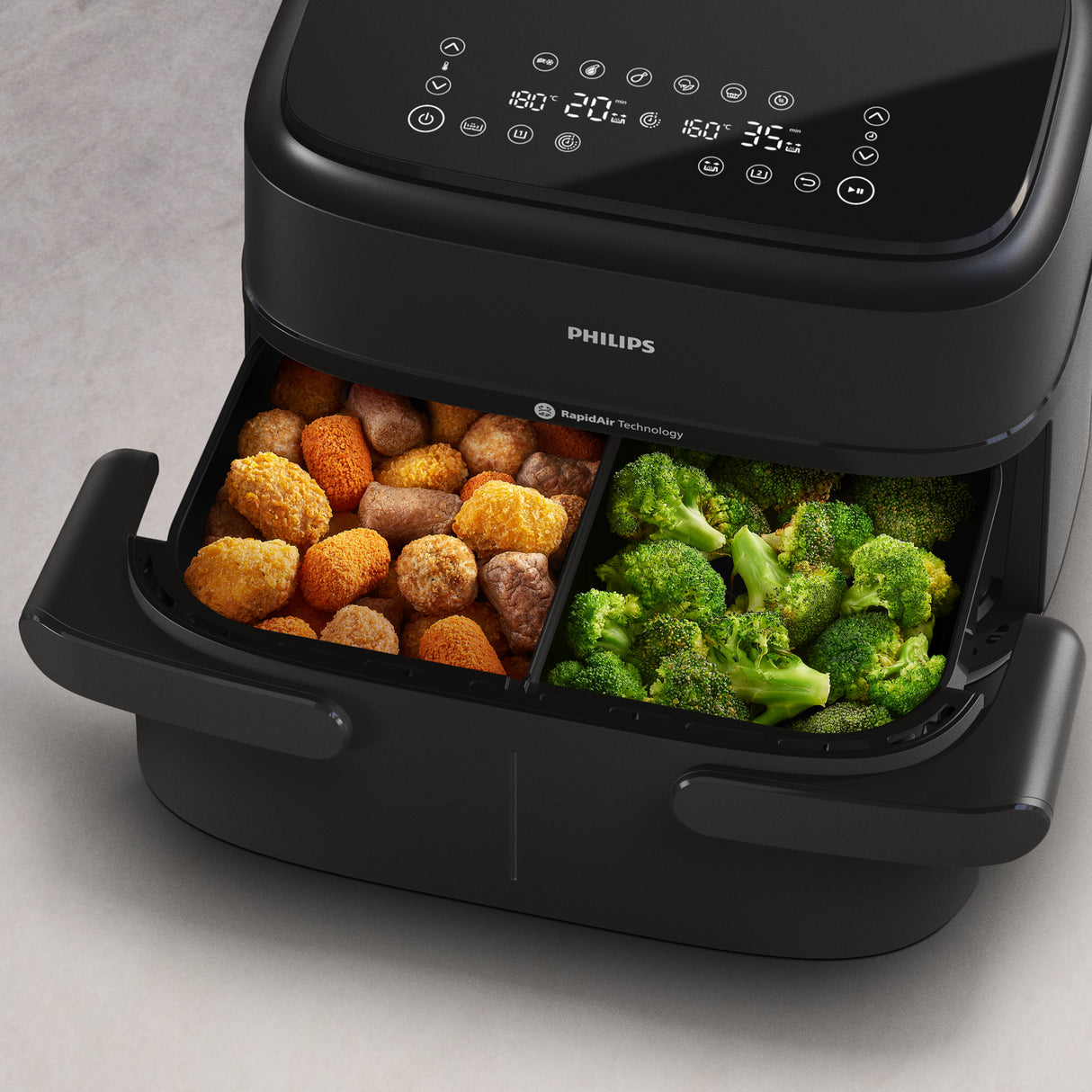 Philips 1000 Series NA150 Airfryer 2.45kW Sort