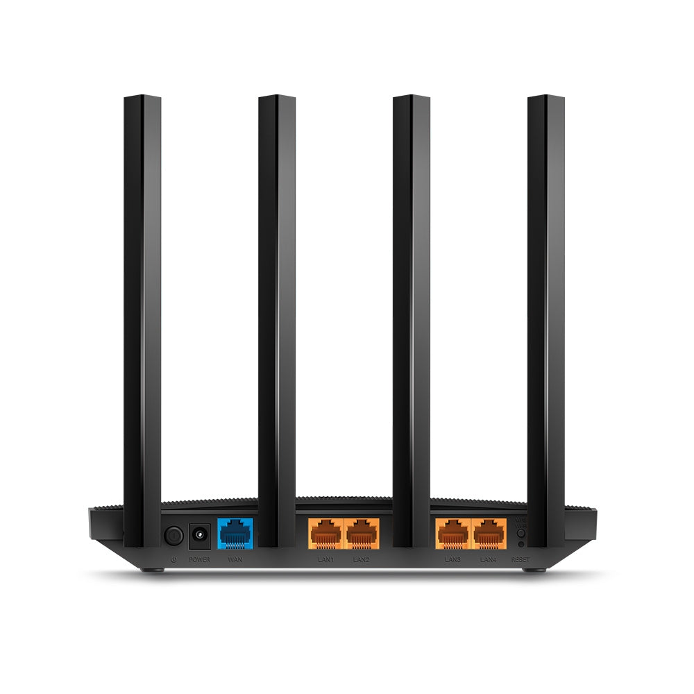 TP-Link Archer C6 trådløs router Hurtigt ethernet Dual-band (2,4 GHz / 5 GHz) Hvid