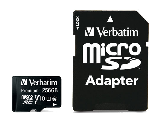 Verbatim Premium U1 256 GB MicroSDXC UHS-I Klasse 10