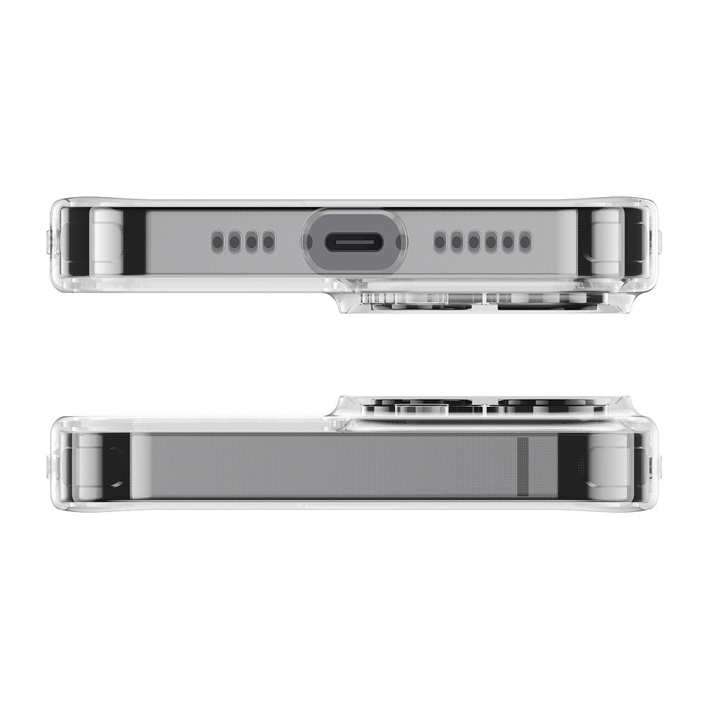 Baseus Frosted Glass Case Cover til iPhone 13 Pro Max Hard Cover med Gel Frame Transparent (ARWS000202)