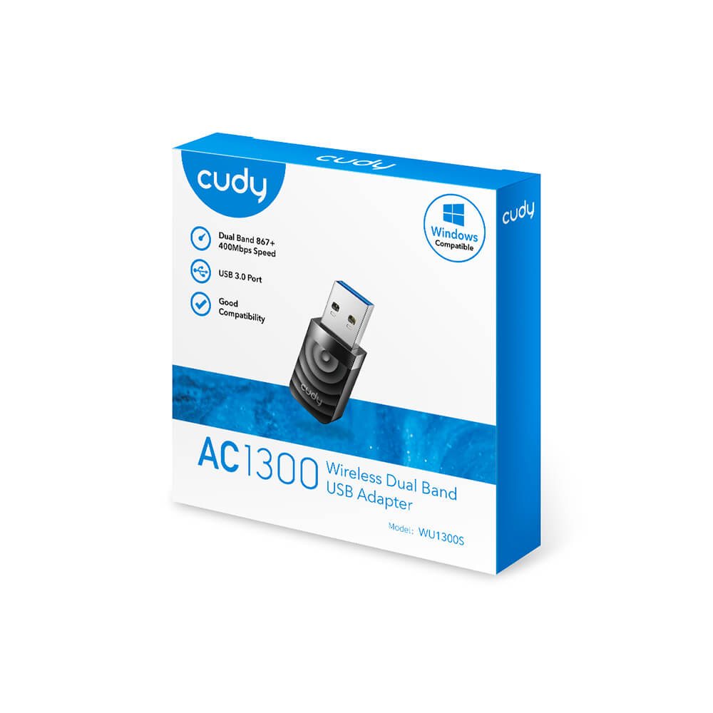 Cudy Adapter Usb Wu1300 S Wf5 Ac1300
