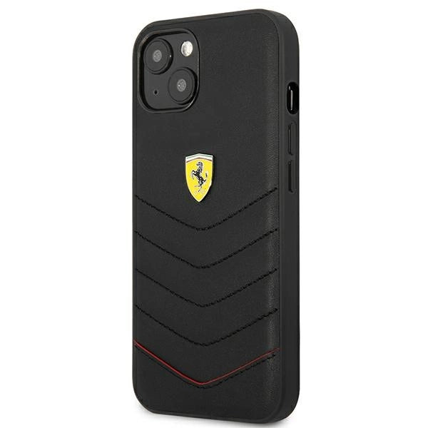 Ferrari FEHCP13SRQUK iPhone 13 mini 5.4" sort/sort hardcase Off Track Quilted