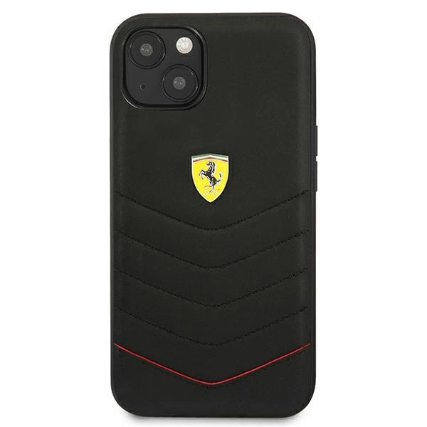 Ferrari FEHCP13SRQUK iPhone 13 mini 5.4" sort/sort hardcase Off Track Quilted