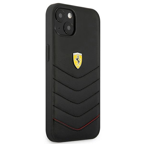 Ferrari FEHCP13SRQUK iPhone 13 mini 5.4" sort/sort hardcase Off Track Quilted