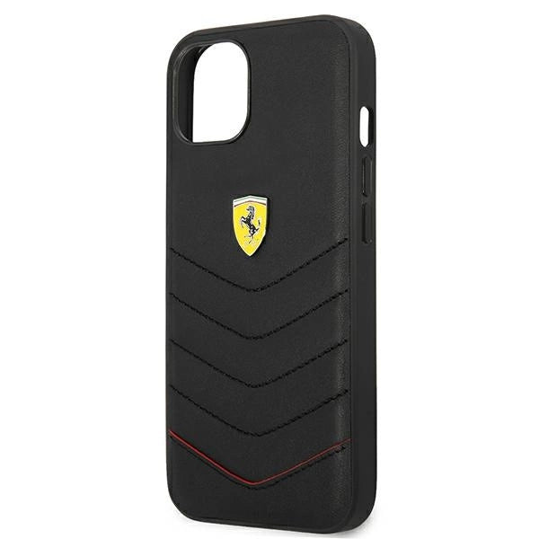 Ferrari FEHCP13SRQUK iPhone 13 mini 5.4" sort/sort hardcase Off Track Quilted