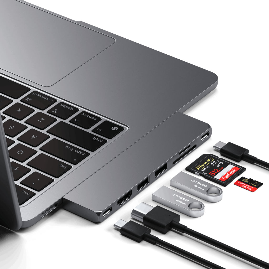Satechi Pro Hub Slim USB-C x 2 Dockingstation