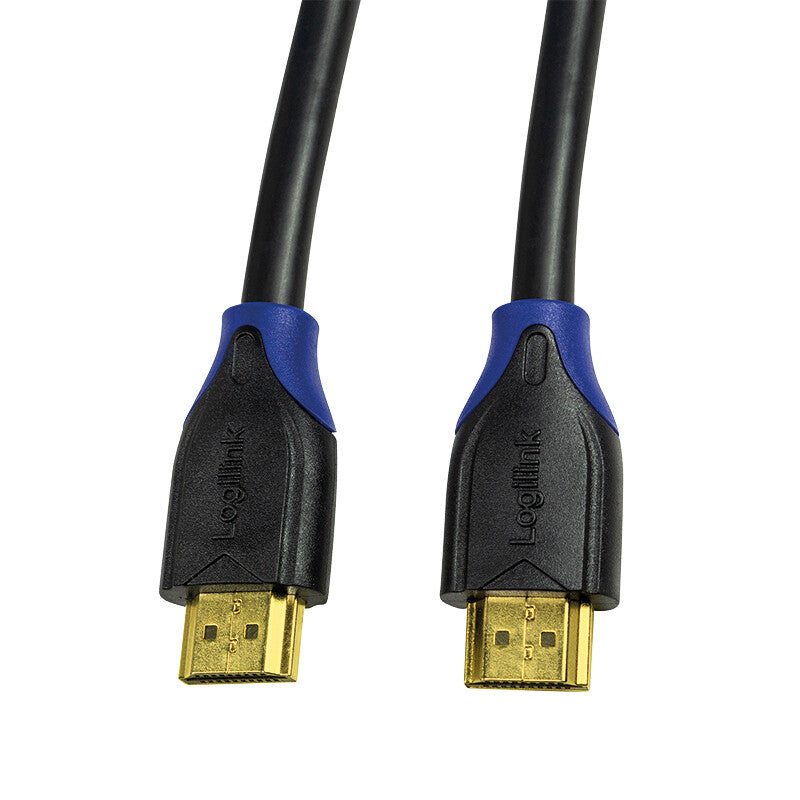LogiLink CH0064 HDMI-kabel 5 m HDMI Type A (Standard) Sort