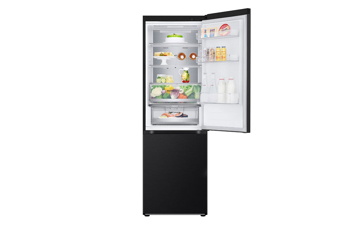 LG GBV5150DEP køle-/fryseskab Fritstående 344 L Sort