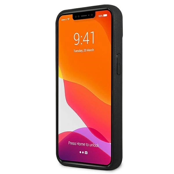 Ferrari FEHCP13SFCABK iPhone 13 mini 5.4" sort/sort hardcase On Track Real Carbon