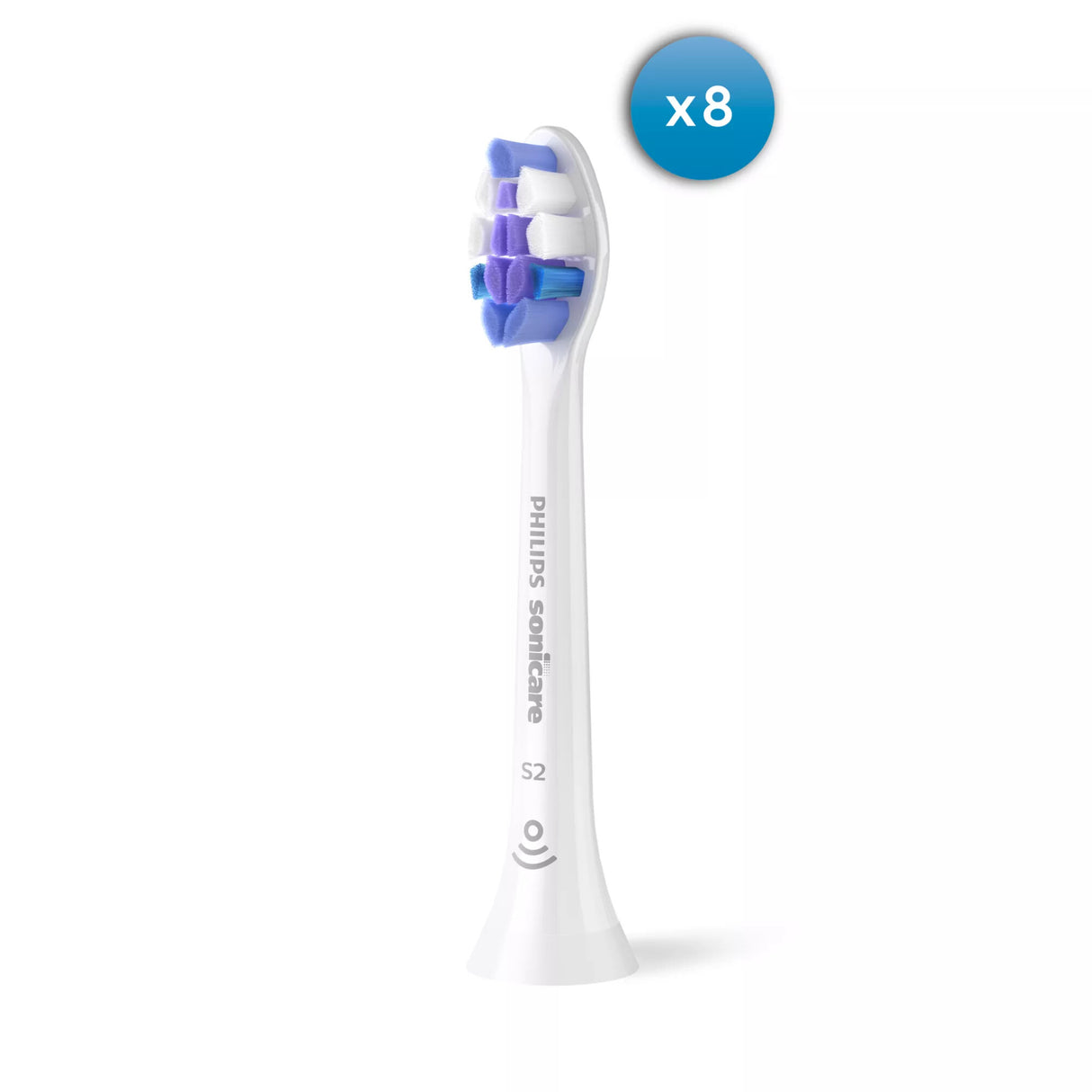 Philips Sensitive HX6058/87 Pakke med 8 børstehoveder