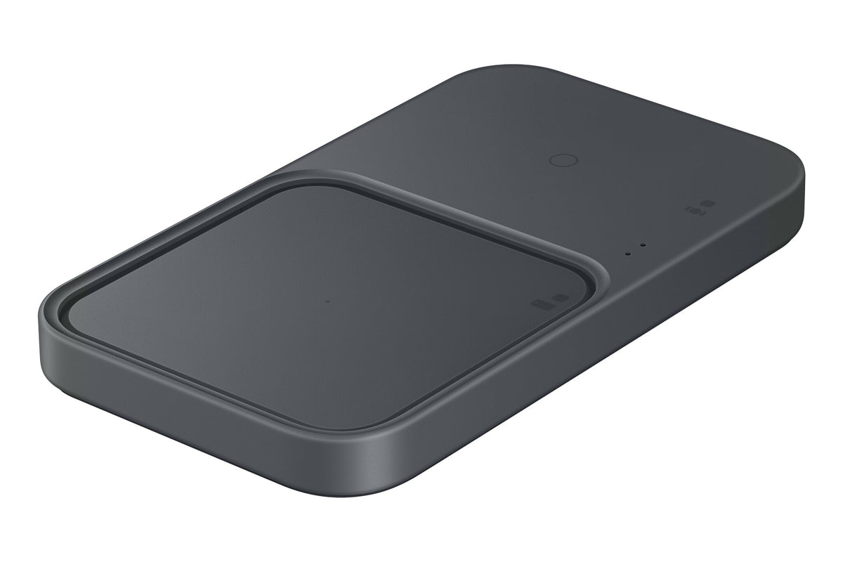 Samsung EP-P5400 Hovedtelefoner, Smartphone, SmartWatch Grå USB Trådløs opladning Indendørs