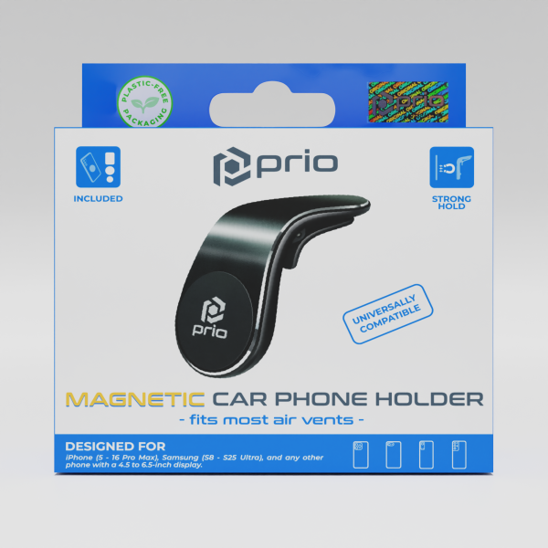 prio Universal Magnetisk Biltelefonholder