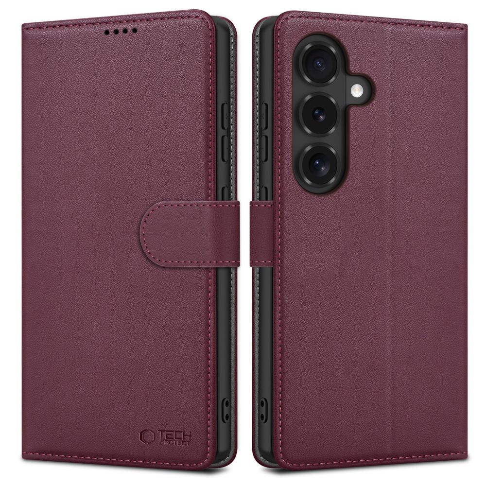 Tech Protect Tegnebog Galaxy S26 Fe Mulberry