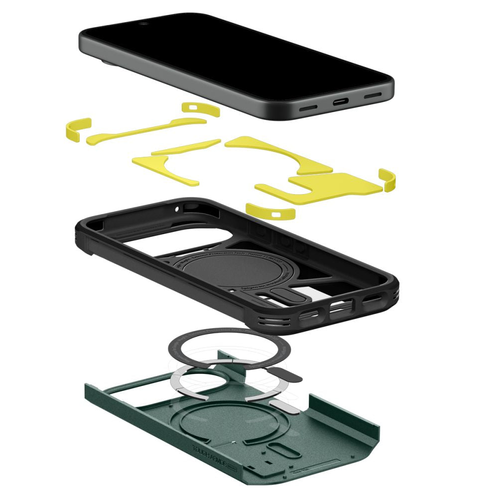 Spigen Tough Armor Magasafe Google Pixel 11 Abyss Green