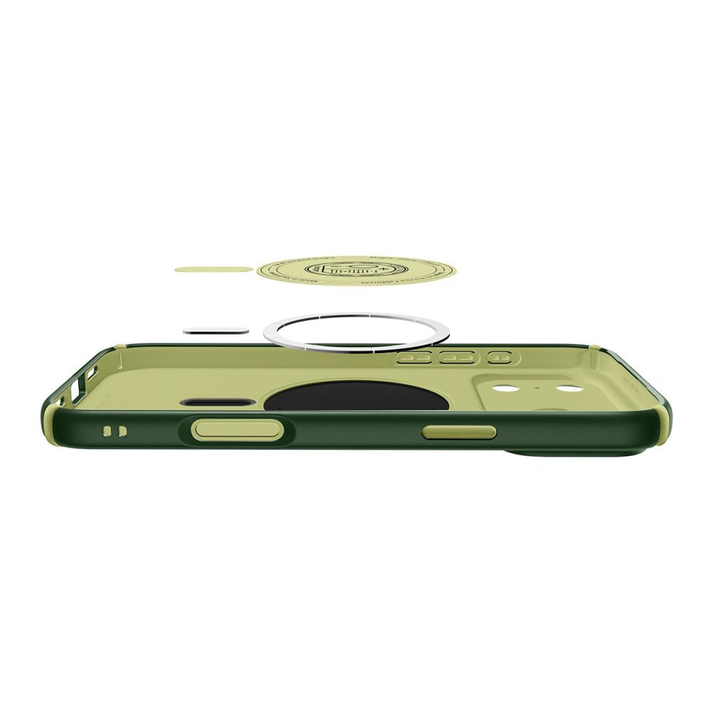 Spigen Nano Pop Hybrid Mag Magsafe Iphone 17 Pro Avo Grøn