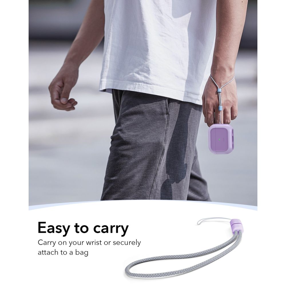 Esr Orbit Halolock Magsafe Apple Airpods Pro 3 Lavendel