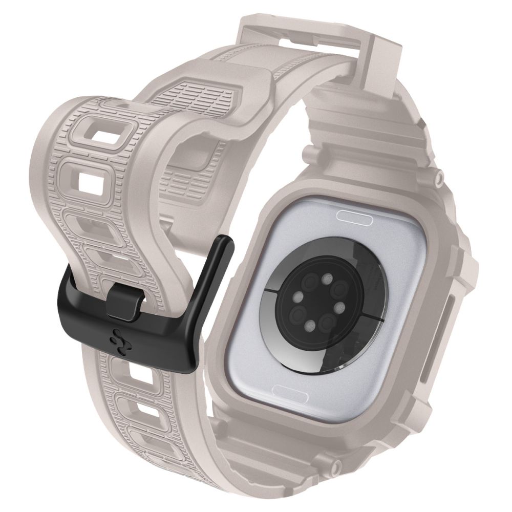 Spigen Rugged Armor ”Pro” V2 Apple Watch 10/11 (46 Mm) Dune Beige