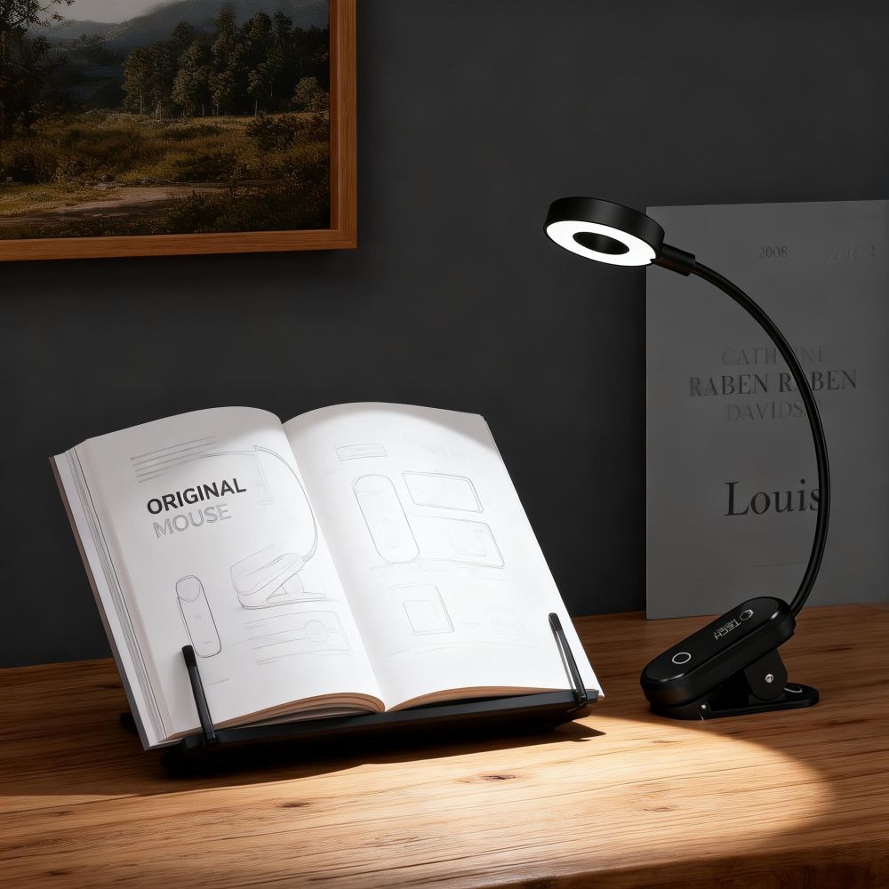 Tech Protect Ll100 Clip Læselys Sort