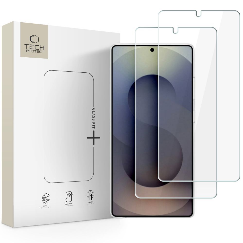 Hærdet Glas Tech Protect Glass Fit+ 2 Pack Galaxy S26 Ultra Clear