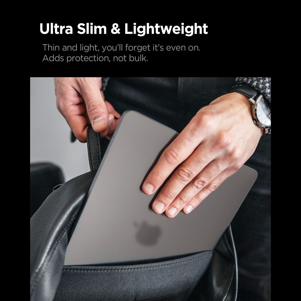 Spigen Airskin Macbook Pro 14 M1 M5 Pro / M5 Pro Max 2021 2026 Frost Sort