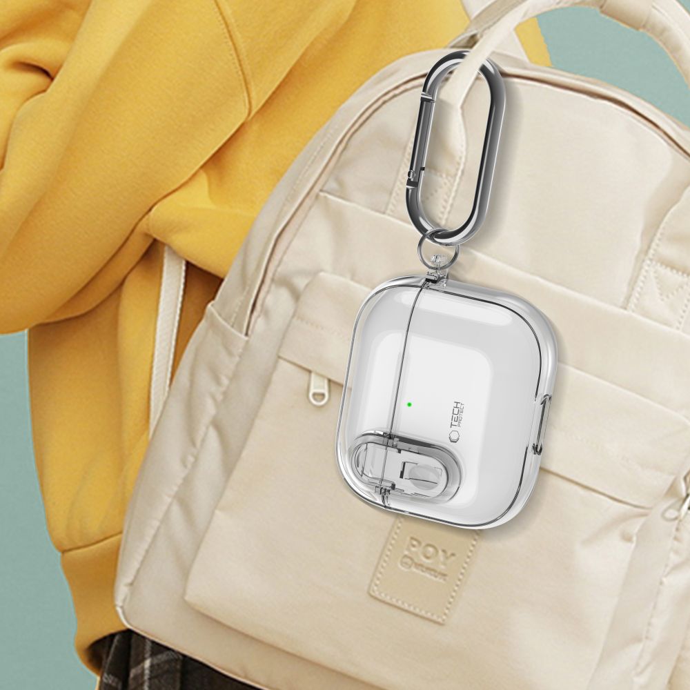 Tech Protect Slim Hook Apple Airpods 4/5 Clear