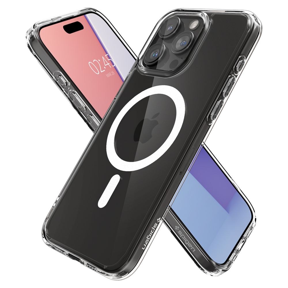 Spigen Ultra Hybrid Magsafe Iphone 15 Pro Max Hvid