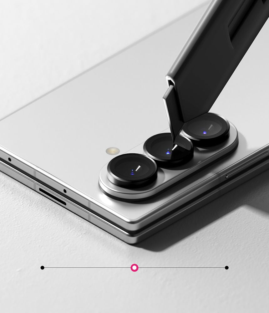 Kamera Beskyttelse Ringke Camera Ramme 2 Pack Galaxy Z Fold 7/8 Ultra Sort