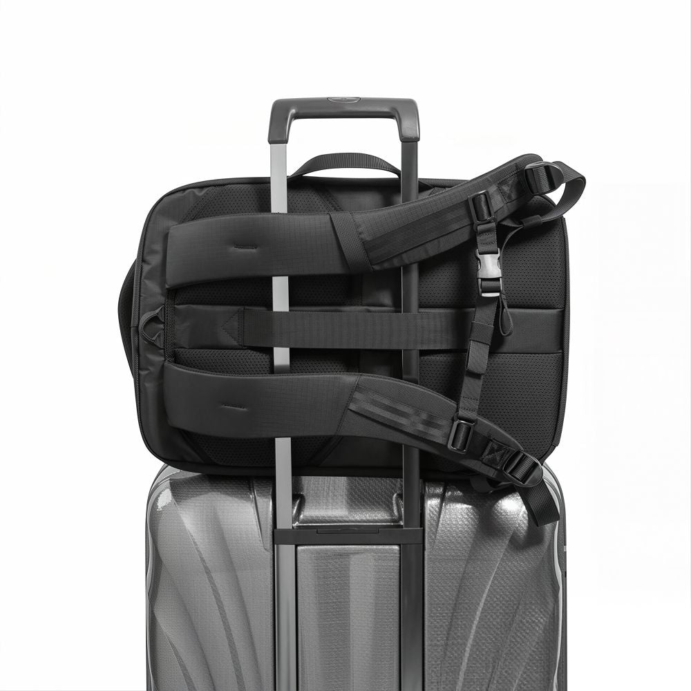 Tech Protect Defender S70 Ryanair & Wizzair Rejse Laptop Rygsæk 24 L 40x30x20 Sort