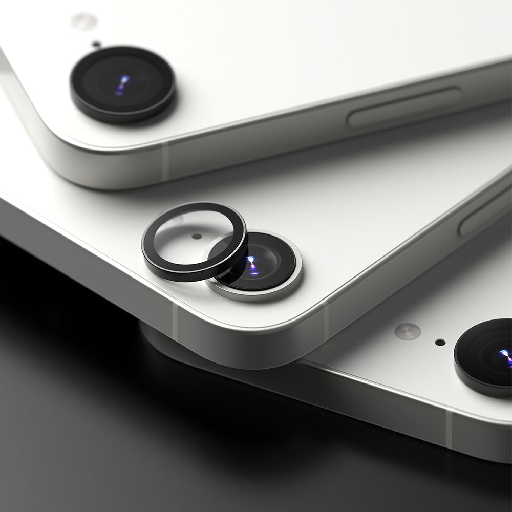 Kamera Beskyttelse Ringke Camera Frame Protector 2 Pack Iphone 16 E / 17 E Sort