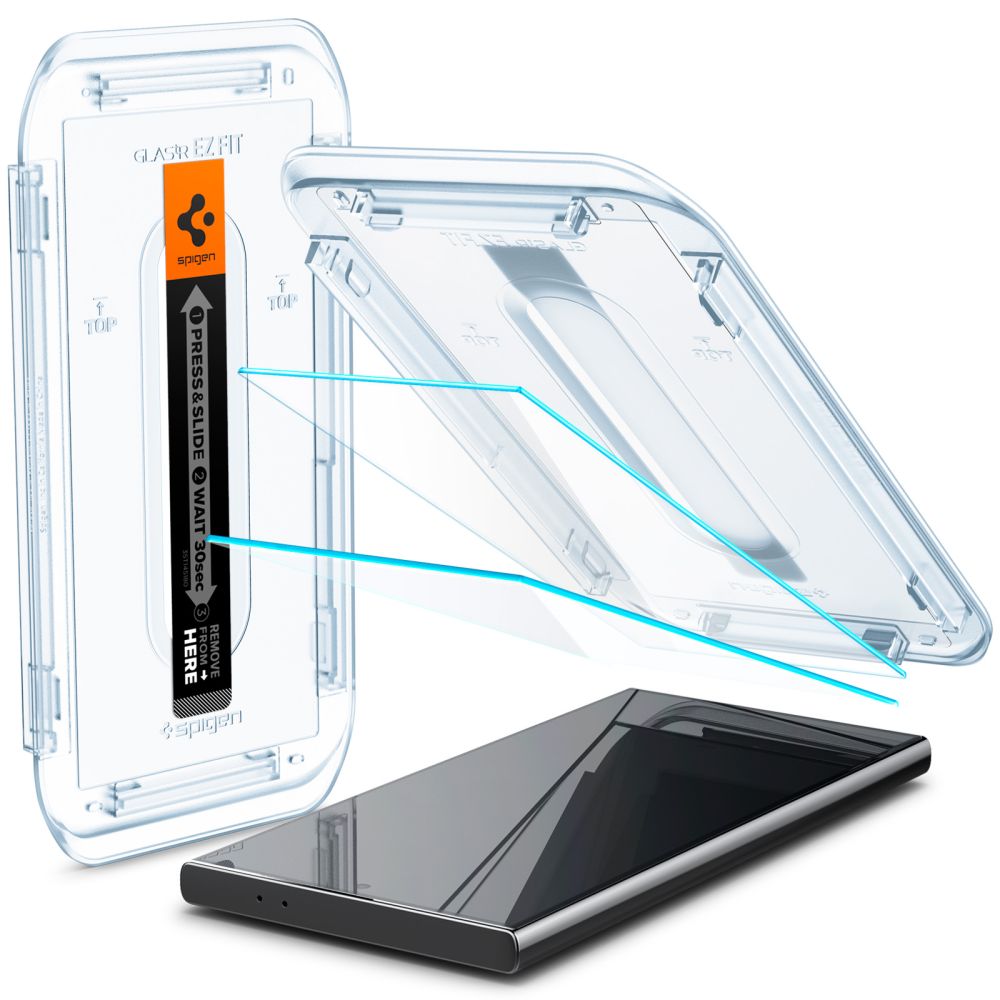 Hærdet Glas Spigen Glas.Tr ”Ez Fit” 2 Pack Galaxy S24 Ultra Clear