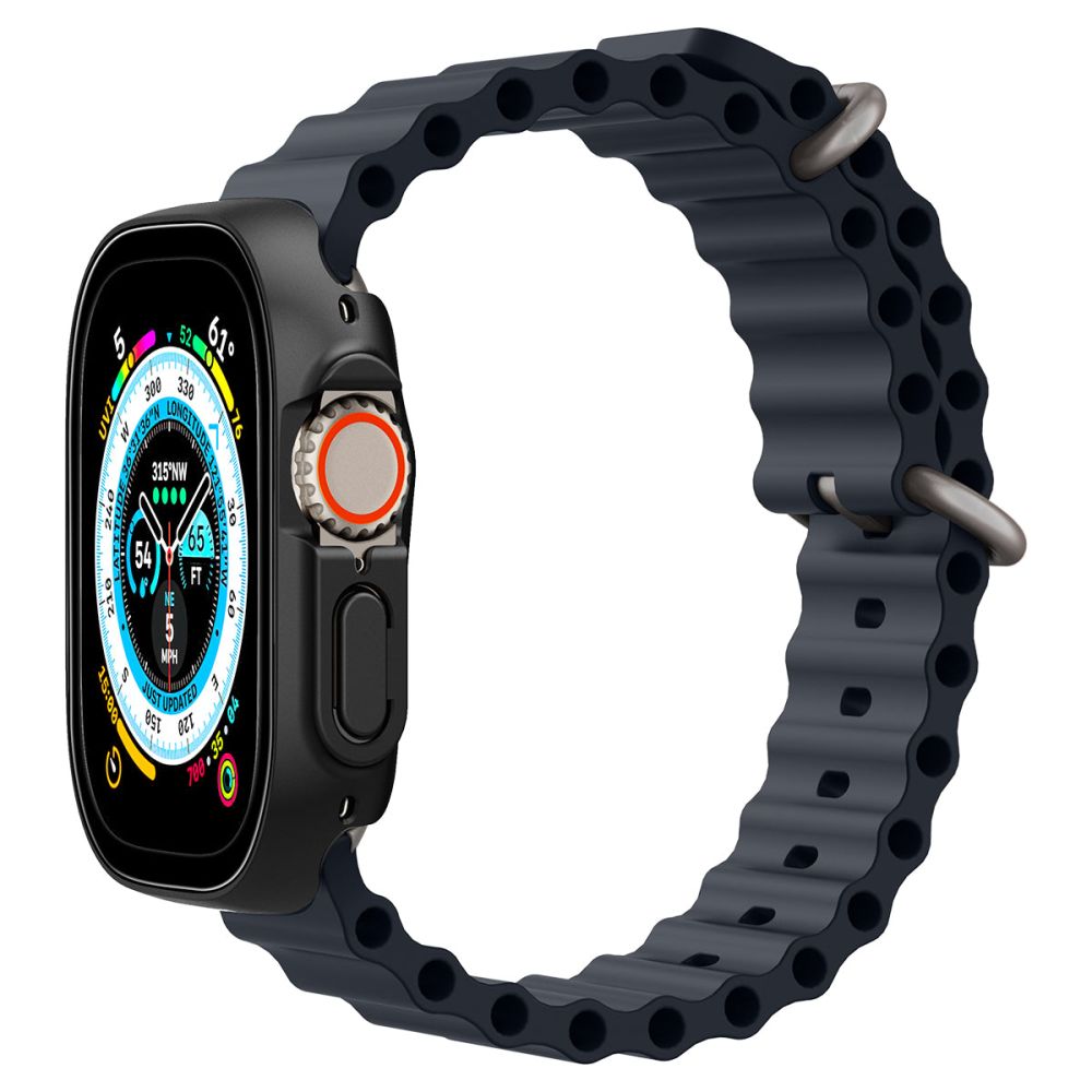 Spigen Thin Fit 360 Apple Watch Ultra 1 / 2 / 3 / 4 (49 Mm) Sort
